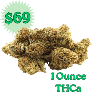 $69 Oz THCa Flower • 1 Ounce Bulk THCa • Budget Buds!