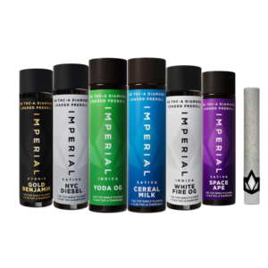 Top Shelf THCa Preroll • Glass Tip • Diamond Infused • 2 Grams