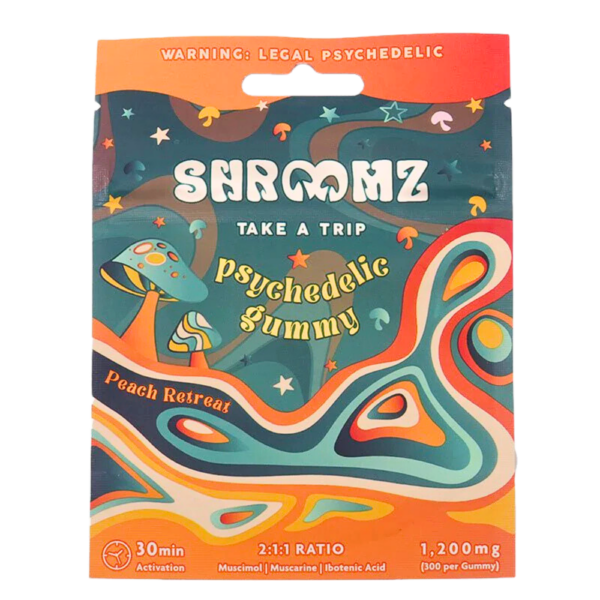 Psychedelic Mushroom Gummies • 1200MG • Amanita Muscaria