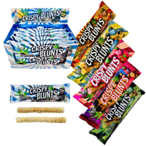 Crispy Blunts • 100MG Delta 9 THC • 2 Baklava Bars
