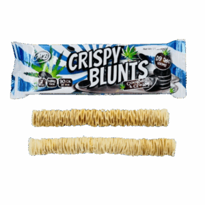 Crispy Blunts • 100MG Delta 9 THC • 2 Baklava Bars