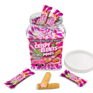 Mini Baklava Bar • 30mg THC/Mini Bar • 1 Mini Bar - Strawberry - 1 Bar