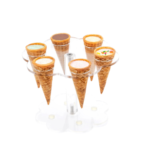 Alternative view of Infused Mini Chocolate Waffle Cones • 6 Cones • 25MG THC Per Cone