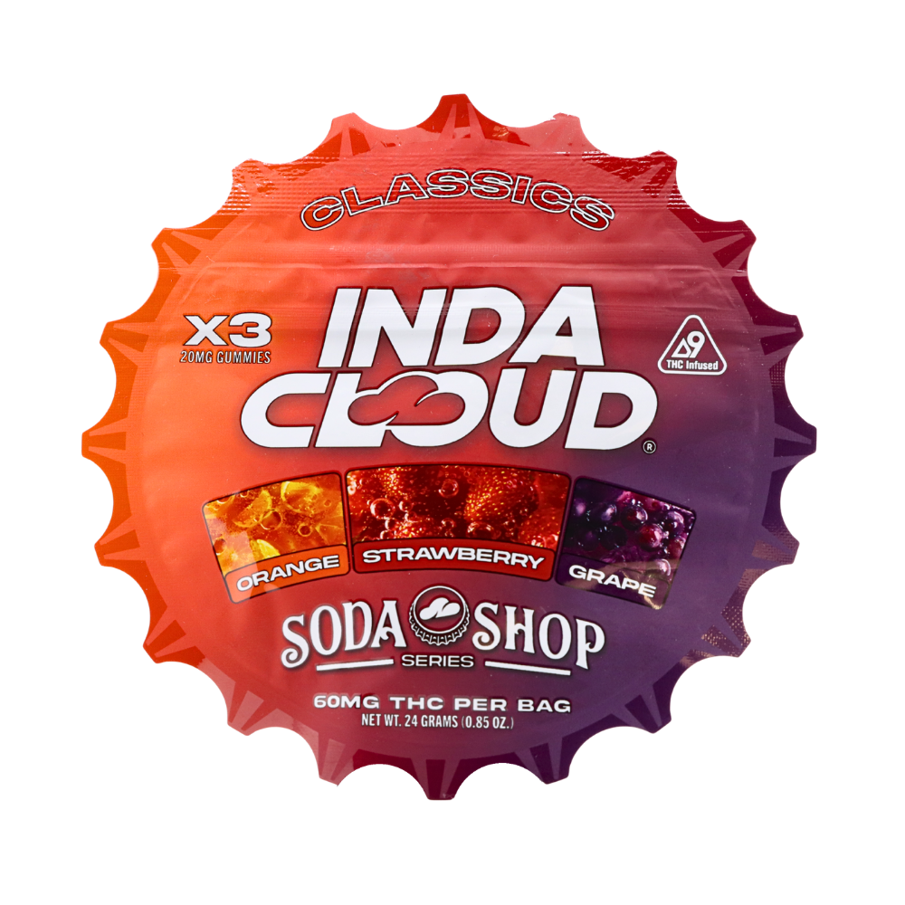 Soda Gummies • 200mg THC/Bag • 10 Gummies/Bag • 20mg THC/Gummy - Image 8