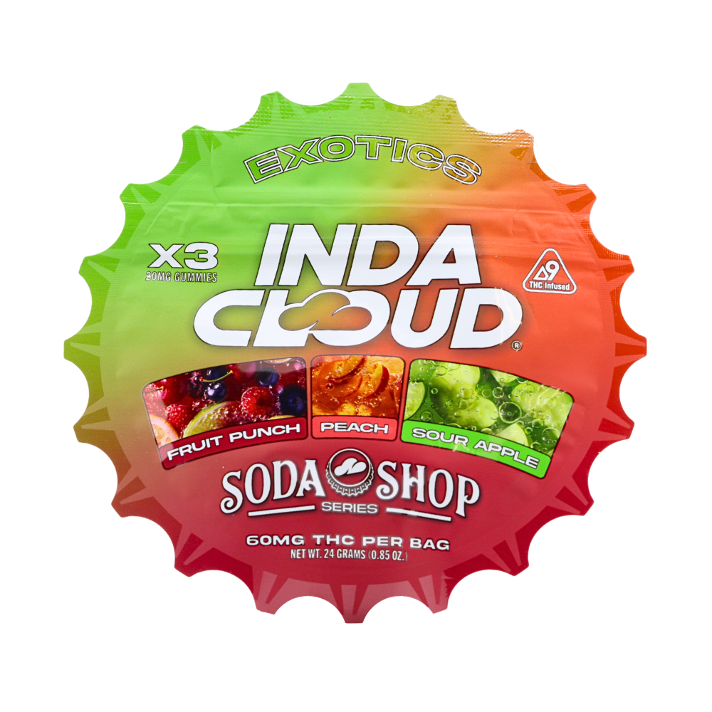 Soda Gummies • 200mg THC/Bag • 10 Gummies/Bag • 20mg THC/Gummy - Image 9