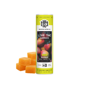 Alternative view of Live Resin D9 THC Gummies • 5 count • 20mg/per • 100mg Total