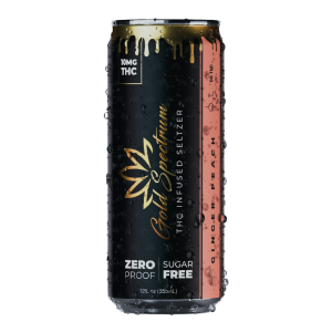 Alternative view of Infused Seltzer • 10mg Delta 9 THC • 12 fl oz Can