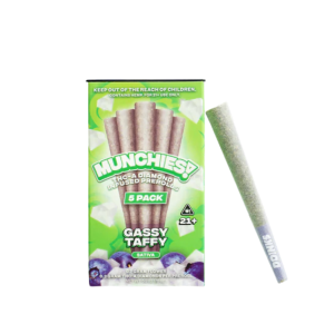 Alternative view of Munchies Diamond Infused Prerolls • 5 Count • 3.5 Grams THCa Flower/Total • 0.7 Grams THCa Flower/Preroll