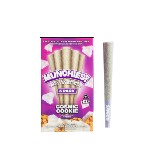 Munchies Diamond Infused Prerolls • 5 Count • 3.5 Grams THCa Flower/Total • 0.7 Grams THCa Flower/Preroll