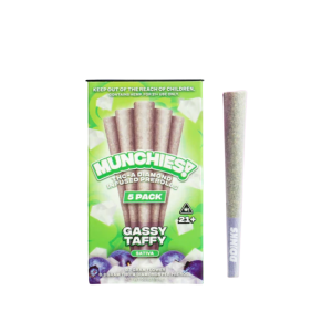 Alternative view of Munchies Diamond Infused Prerolls • 5 Count • 3.5 Grams THCa Flower/Total • 0.7 Grams THCa Flower/Preroll