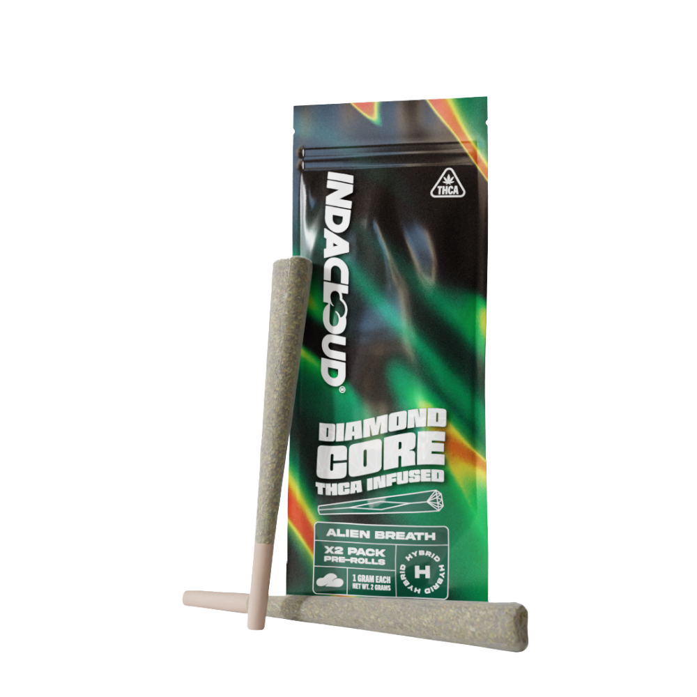 Diamond Core Prerolls • 2 Count • 2 Grams THCa Flower/Total • 1 Grams THCa Flower/Preroll - Image 2