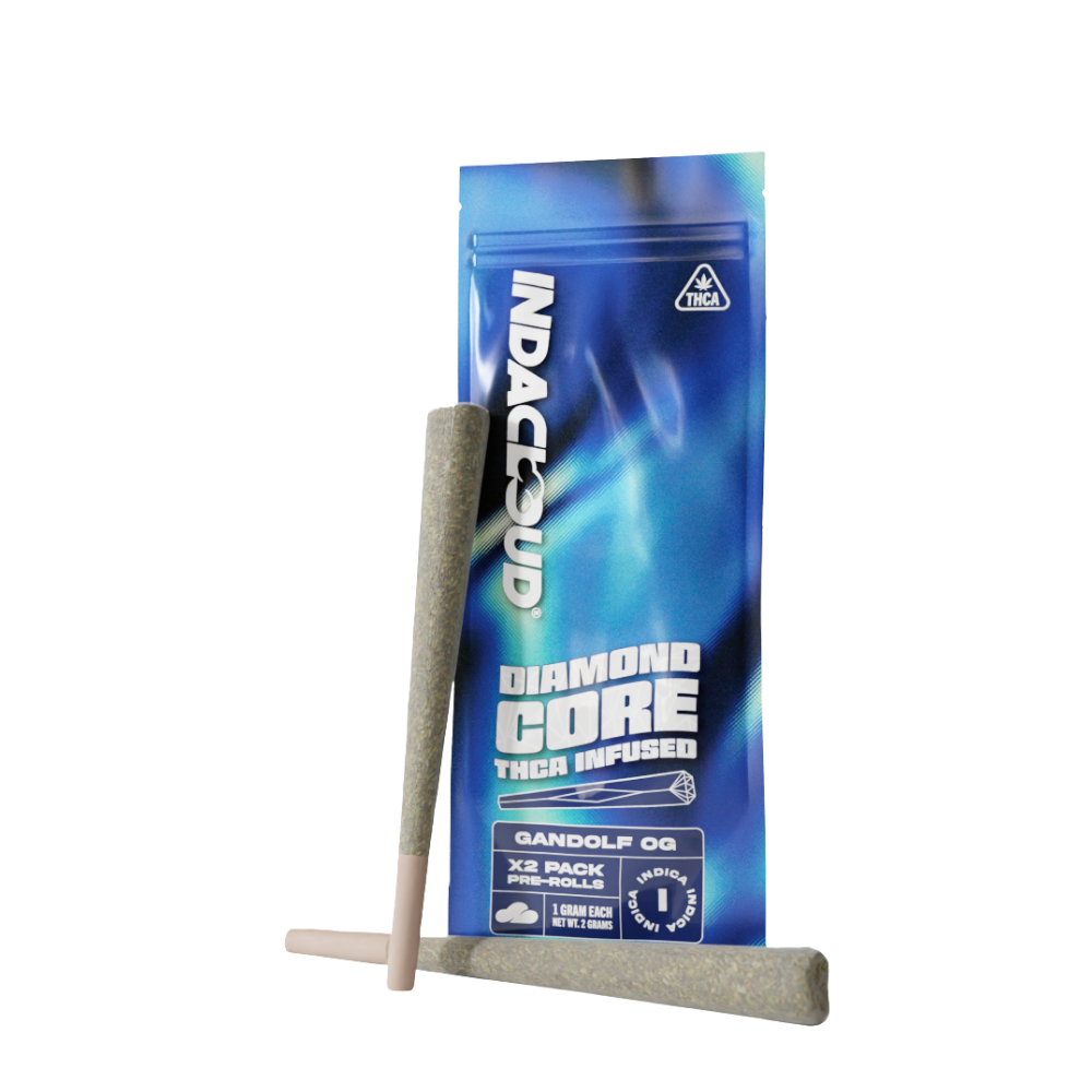Diamond Core Prerolls • 2 Count • 2 Grams THCa Flower/Total • 1 Grams THCa Flower/Preroll - Image 3