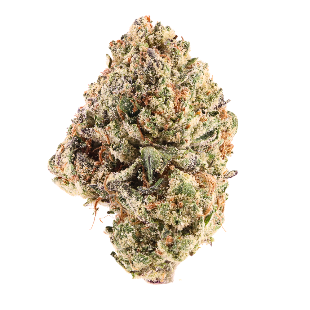 Blue Burst • Indica • Greenhouse Flower • 34.04% THCa